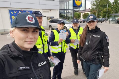 Gyventojams priminta, kaip apsaugoti save ir savo turtą