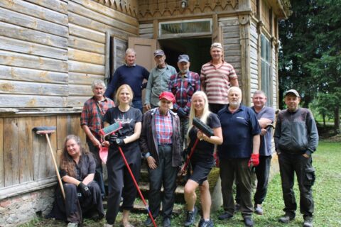 Vyžuonėlių dvarą gaivina iniciatyvių savanorių rankos
