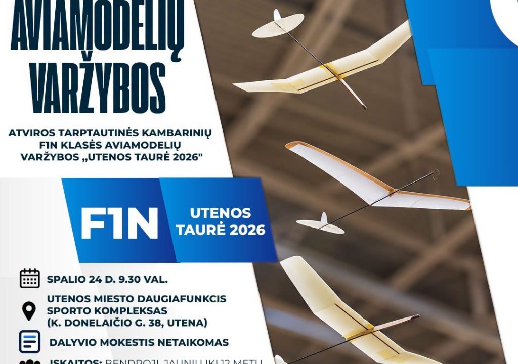Aviamodelių varžybos Utenoje