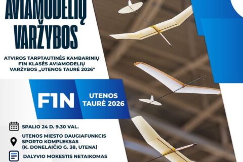 Aviamodelių varžybos Utenoje