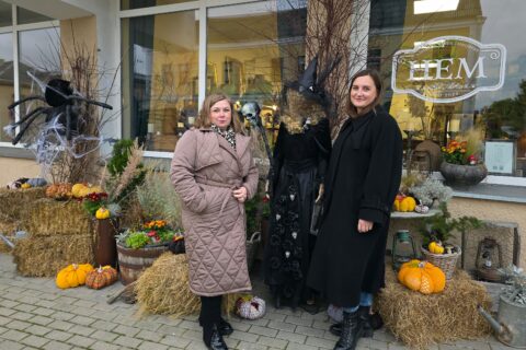 Uteniškių dėmesį kausto mamos ir dukros sukurta Helovyno pasaka
