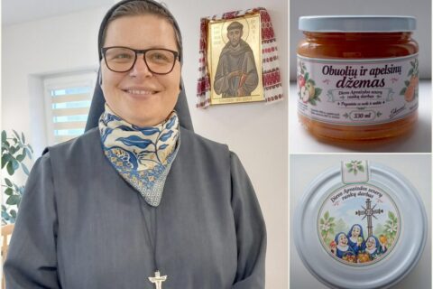 Šimtametę istoriją turinčiame vienuolyne rudenį pakvimpa obuolių džemu